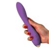 Flamingo Curved Vibrator Purple