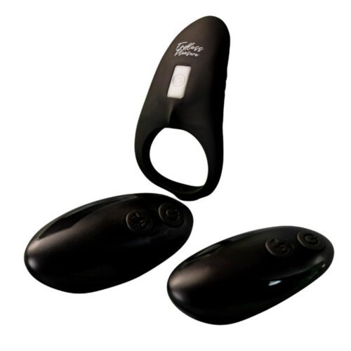 Remote Controlled Shark Cock Ring Black Remote Controlled Shark Cock Ring Black