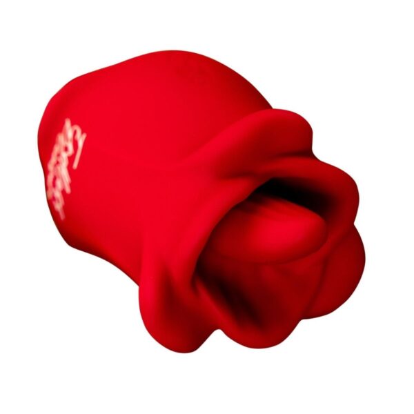 Rose 2 in 1 Licking and Thrusting Vibrator