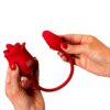 Rose 2 in 1 Licking and Thrusting Vibrator