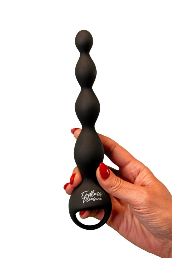 Beaded Vibrating Anal Teaser