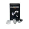 Massager Remote Controlled Anal Massager 3 Sizes