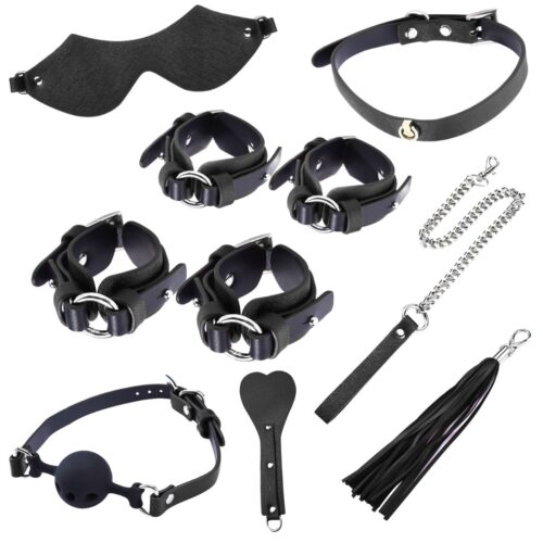 BDSM Luxury 8 Piece Set including Tote Bag