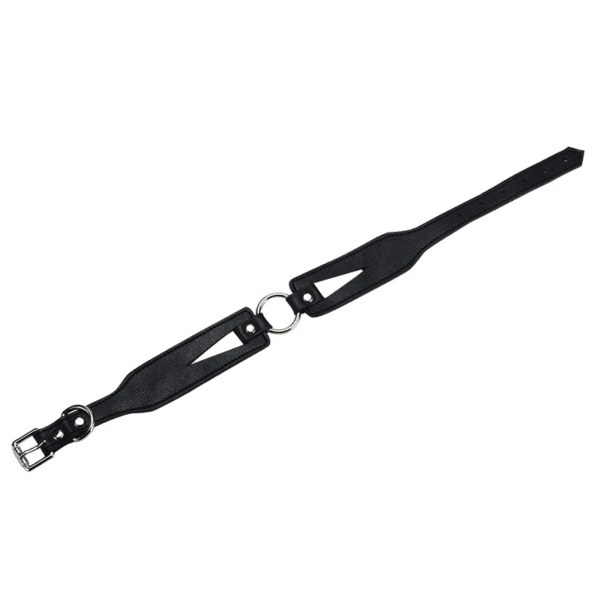 BDSM Collar with Metal Chain