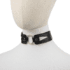 BDSM Collar with Metal Chain