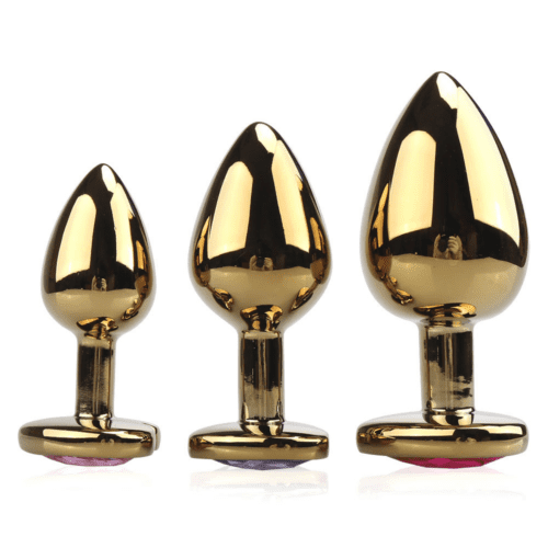 Gold Jewelled Butt Plug Gold Jewelled Butt Plug