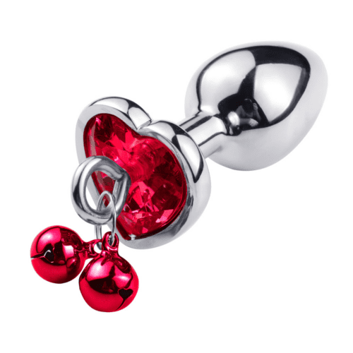 Red Heart Jingle Butt Plug Red Heart Jingle Butt Plug