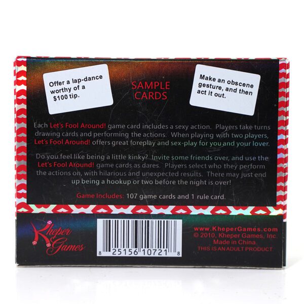 Sex Cards