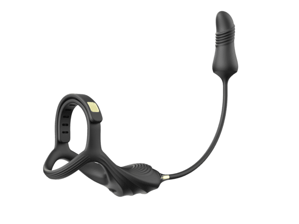 Thrusting Remote Prostate Ring (13) Dual Prostate Massager and Cock Ring