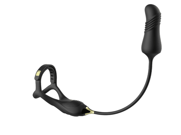 Dual Prostate Massager and Cock Ring Dual Prostate Massager and Cock Ring