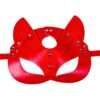 Red BDSM Cat Mask Red BDSM Cat Mask