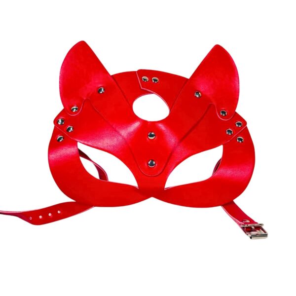 Red BDSM Cat Mask Red BDSM Cat Mask
