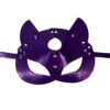Purple BDSM Cat Mask Purple BDSM Cat Mask