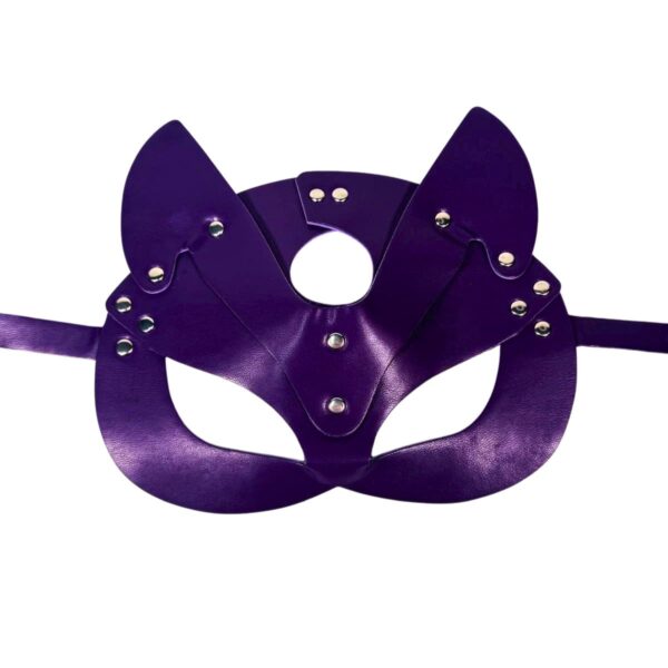Purple BDSM Cat Mask Purple BDSM Cat Mask