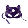 Purple BDSM Cat Mask Purple BDSM Cat Mask