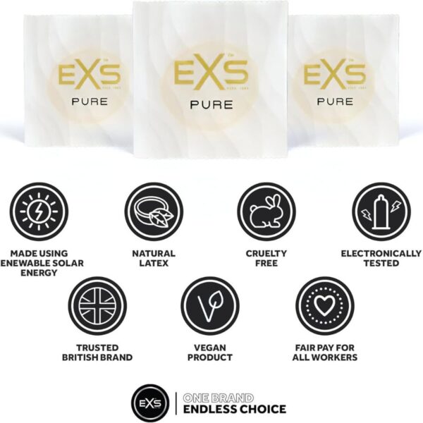 EXS Pure Condoms pack of 12