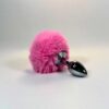 Pink Fury Bunny Tail Butt Plug