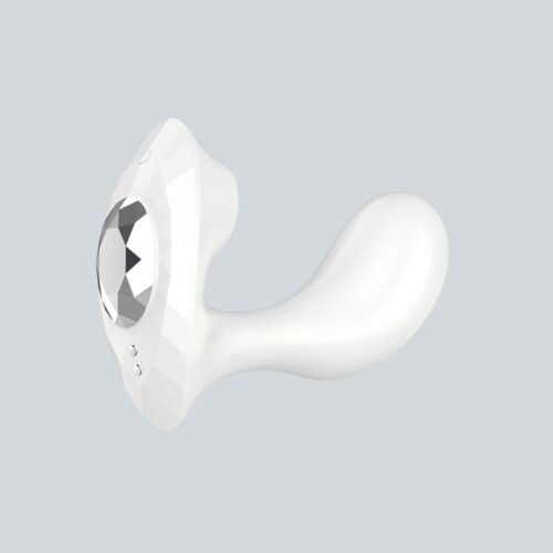 Luxe Hand Free Clitoral Stimulator Luxe White Dual-Head Clitoral Stimulator