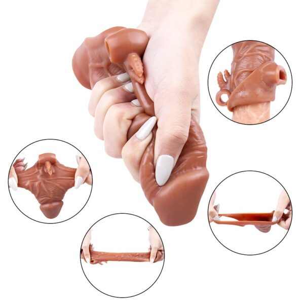 6.5 Inch Vibrating Penis Extension-7 6.5 Inch Vibrating Penis Extension