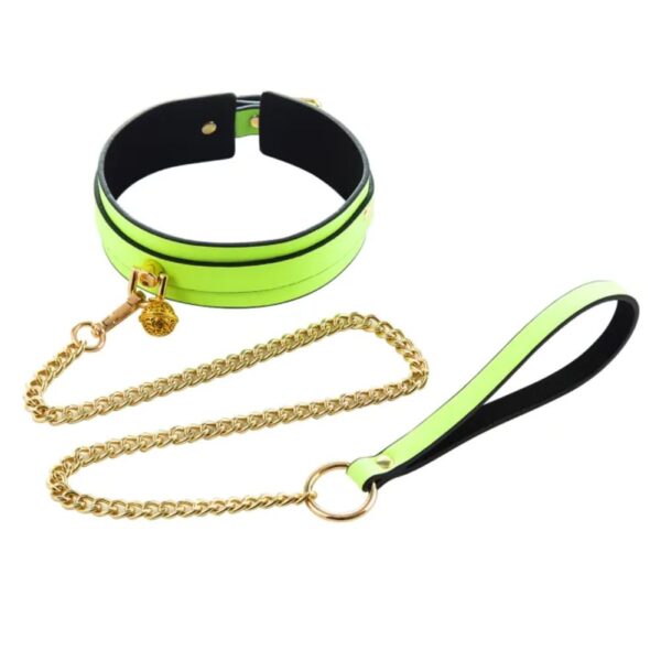 Glow Collar & Lead Green Glow Collar & Lead Green