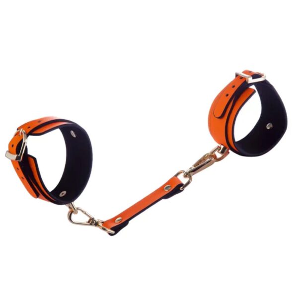 Glow Hand Cuffs Orange Glow Hand Cuffs Orange