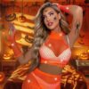 Neon Orange 3 Piece Neon Orange 3 Piece