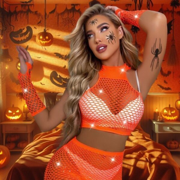 Neon Orange 3 Piece Neon Orange 3 Piece