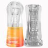 New Sensation Textured Male Masturbator with Storage Cap New Sensation Textured Male Masturbator with Storage Cap